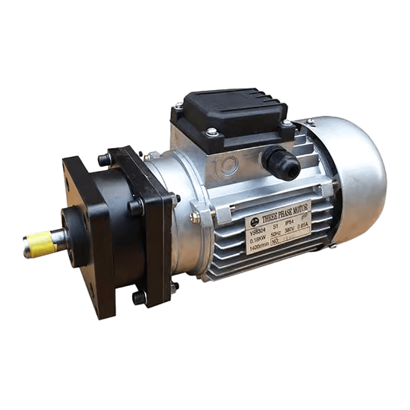 Dispositivo de accionamiento combinado con motor reductor